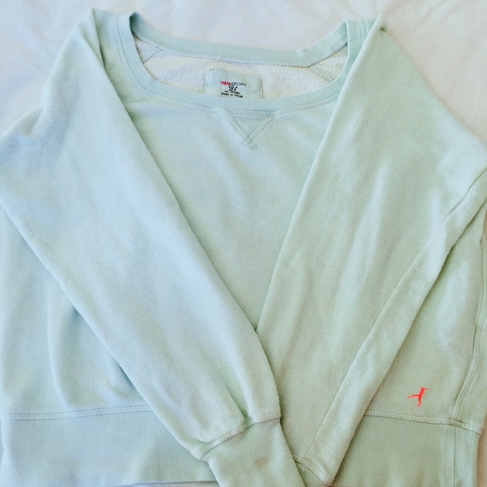 H&M Sport cotton sweatshirt